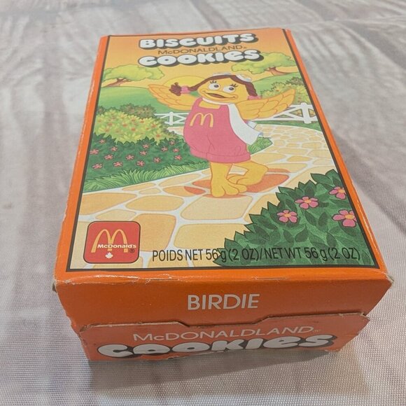 Vintage 1980s McDonald's Birdie The Early Bird Cookies Box - Unopened - Picture 6 of 11